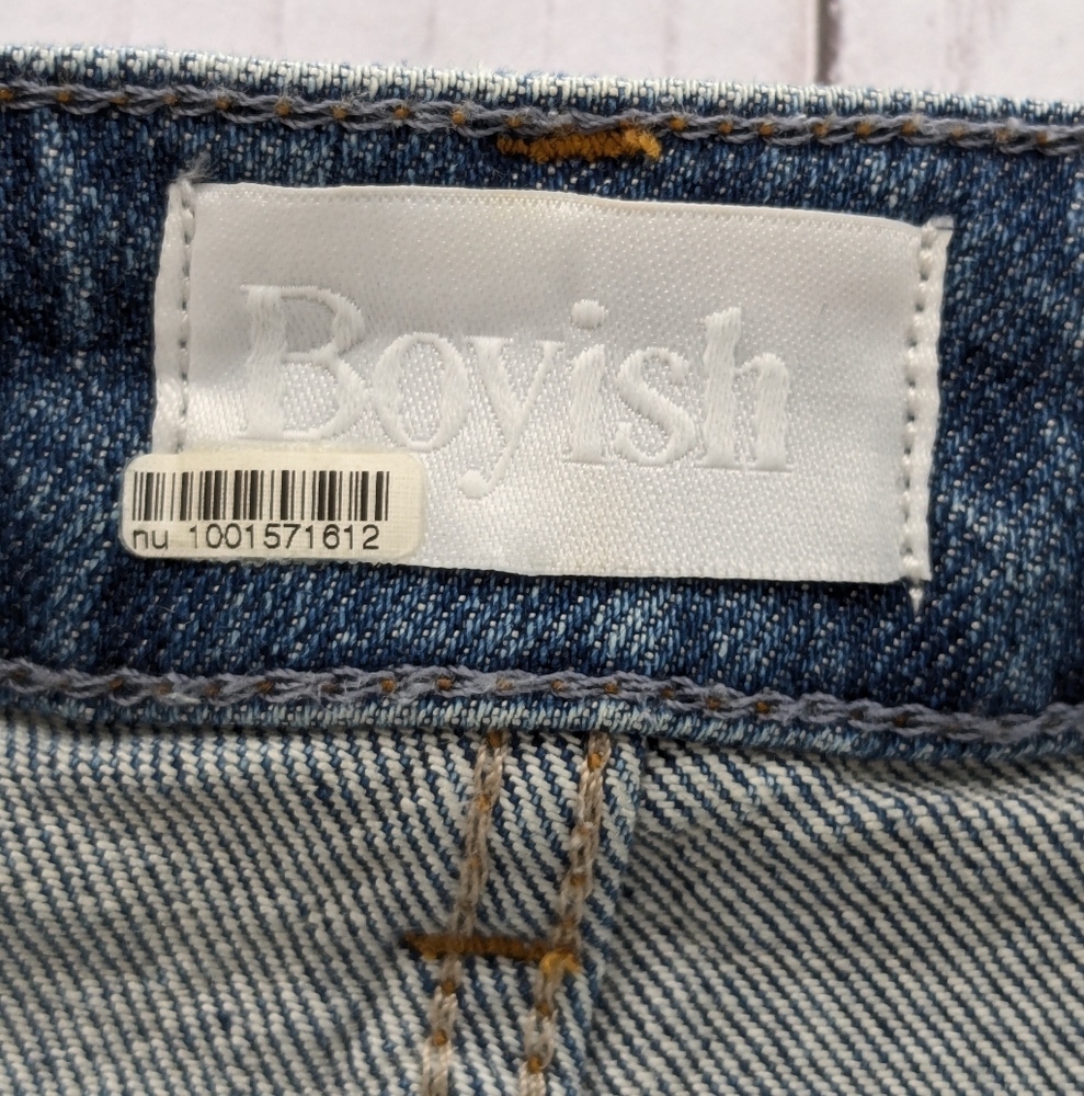Boyish • Andy Cutoff Denim Skirt - Picture 8 of 12